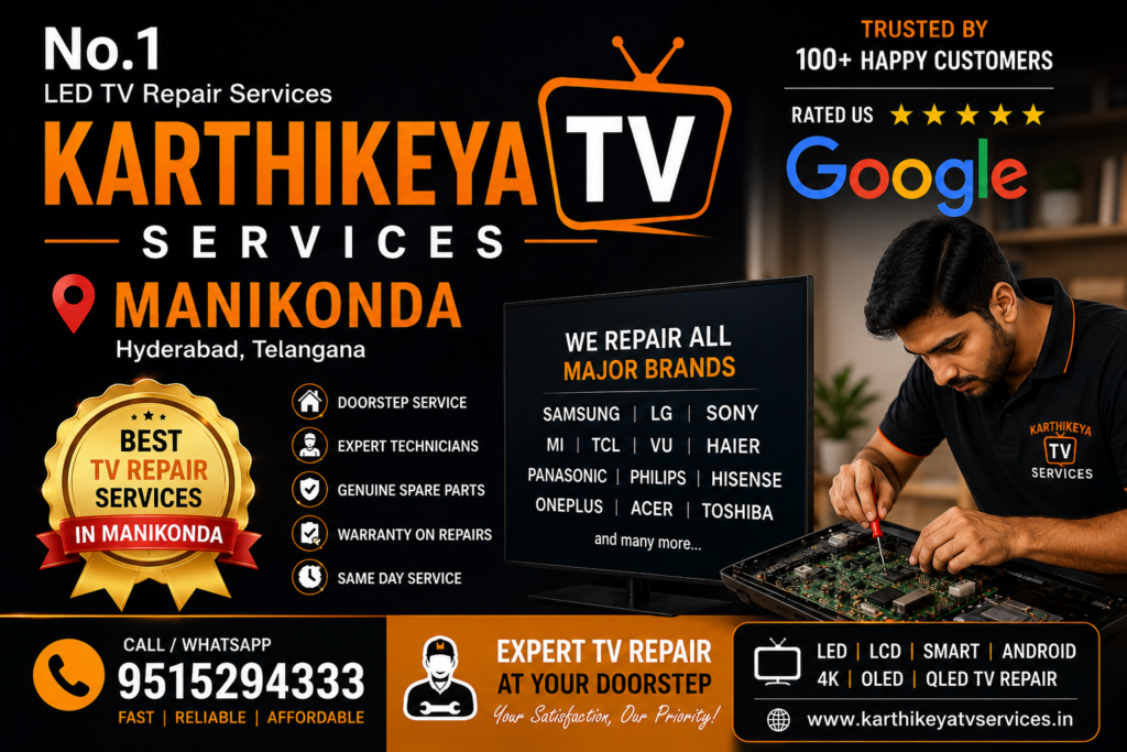 TV repair in Manikonda
