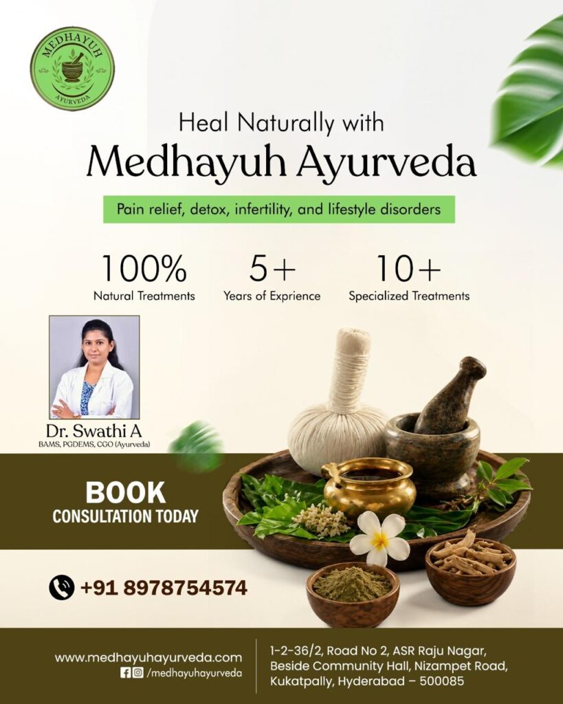 best Panchakarma therapy near me in Hyderabad